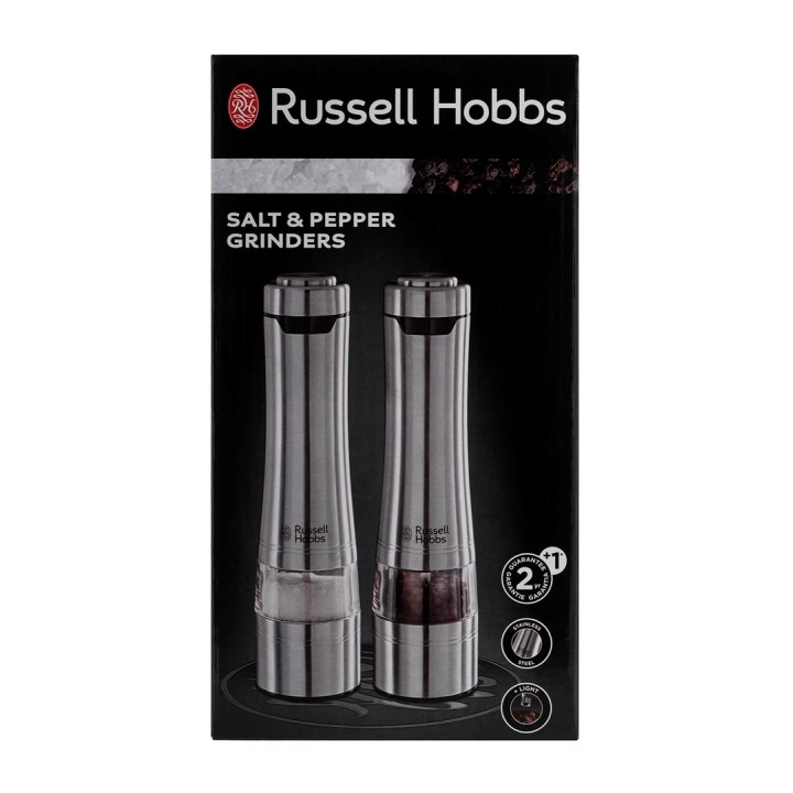 Russell Hobbs 23460-56 macinaspezie set macinasale e pepe Acciaio inossidabile