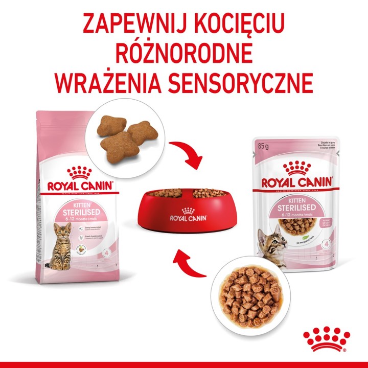 Royal Canin Sterilizzato in salsa 12x85g