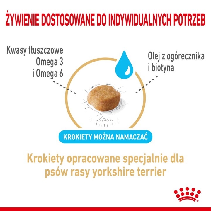 Royal Canin Yorkshire Ageing 8+ - cibo secco per cani anziani - 3kg