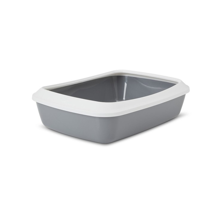 SAVIC IRIZ lettiera con bordo - 42 cm - grigio