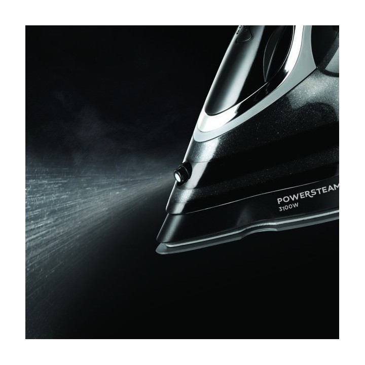 Russell Hobbs 20630-56 ferro da stiro a vapore piastra in ceramica 3100 W nero grigio