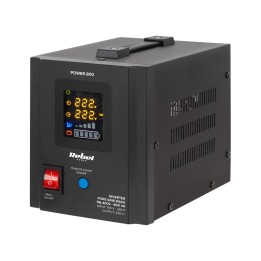 Rebel POWER-800 alimentatore di emergenza – inverter a onda sinusoidale pura con funzione di ricarica 12V 230V 800VA/500W