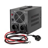 Rebel POWER-800 alimentatore di emergenza – inverter a onda sinusoidale pura con funzione di ricarica 12V 230V 800VA/500W