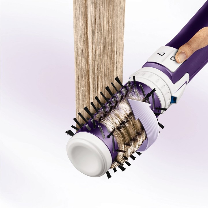 Rowenta CF9530 strumento styling capelli spazzola ad aria calda vapore viola bianco 1000 W 1.8 m