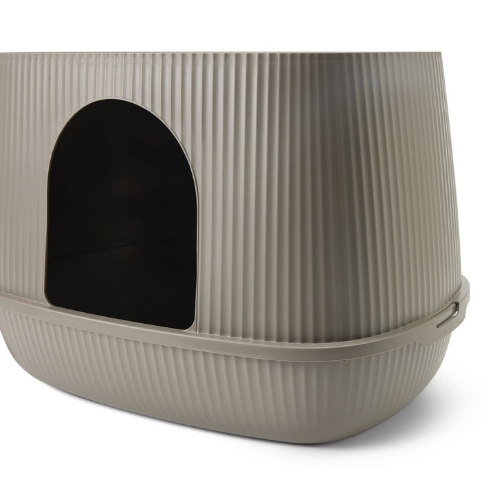 SAVIC Moona grigio - lettiera per gatti - 57x39x39cm