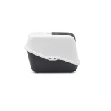 SAVIC Nestor bianco-nero - lettiera per gatti chiusa - 56x39x38.5 cm - 1 pezzo