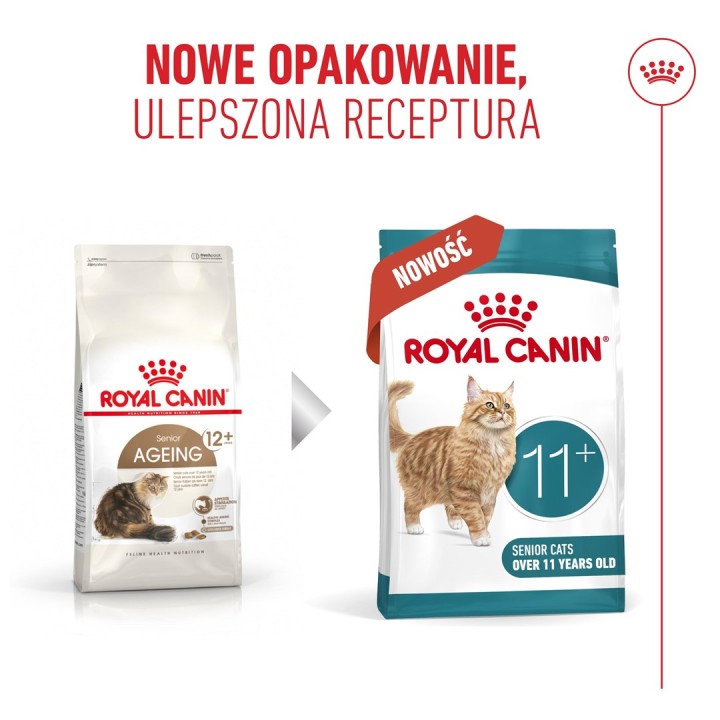ROYAL CANIN Ageing 11+ - cibo secco per gatti - 4kg