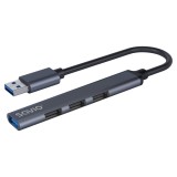 SAVIO Hub AK-70 USB-A - 3 × USB-A 2.0 1 × USB-A 3.1 GEN 1 4 in 1 5 Gbps