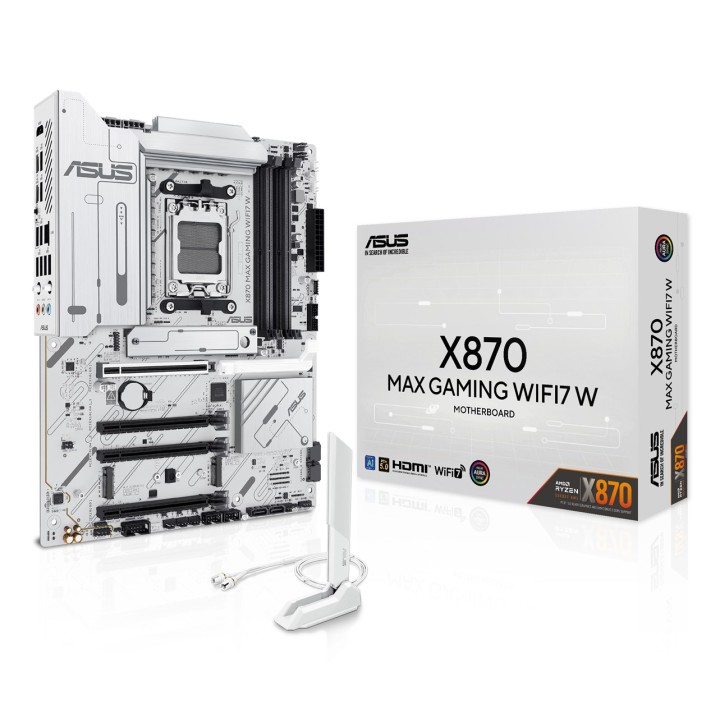 ASUS X870 MAX GAMING WIFI7 W AMD X870 Socket AM5 ATX