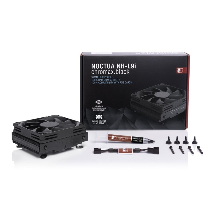 Noctua NH-L9i chromax.black Dissipatore per processore 9.2 cm