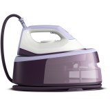 Philips 3000 Serie PSG3000/30 Stazione stirante 2400 W 1.4 L Piastra in ceramica Viola Bianco
