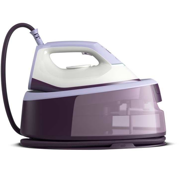 Philips 3000 Serie PSG3000/30 Stazione stirante 2400 W 1.4 L Piastra in ceramica Viola Bianco
