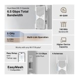 TP-Link RE405BE estensore di rete Ripetitore di rete Bianco 2500 Mbit/s