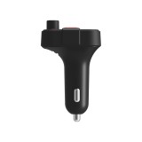 SAVIO FM trasmettitore Bluetooth 5.3 QC 3.0 caricabatterie display LED Bass Boost TR-15 nero