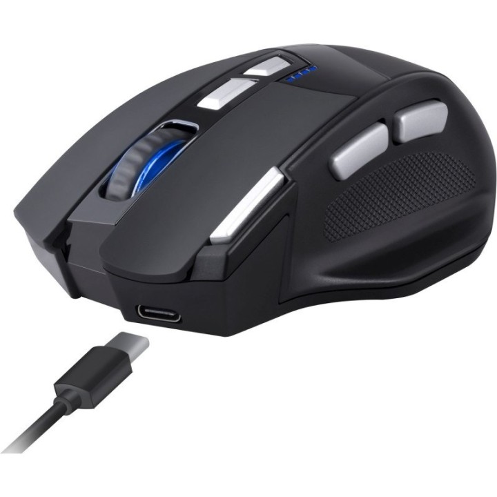MOUSE DEFENDER GM-885 KNIGHT RF WIRELESS 3200dpi 8P NERO