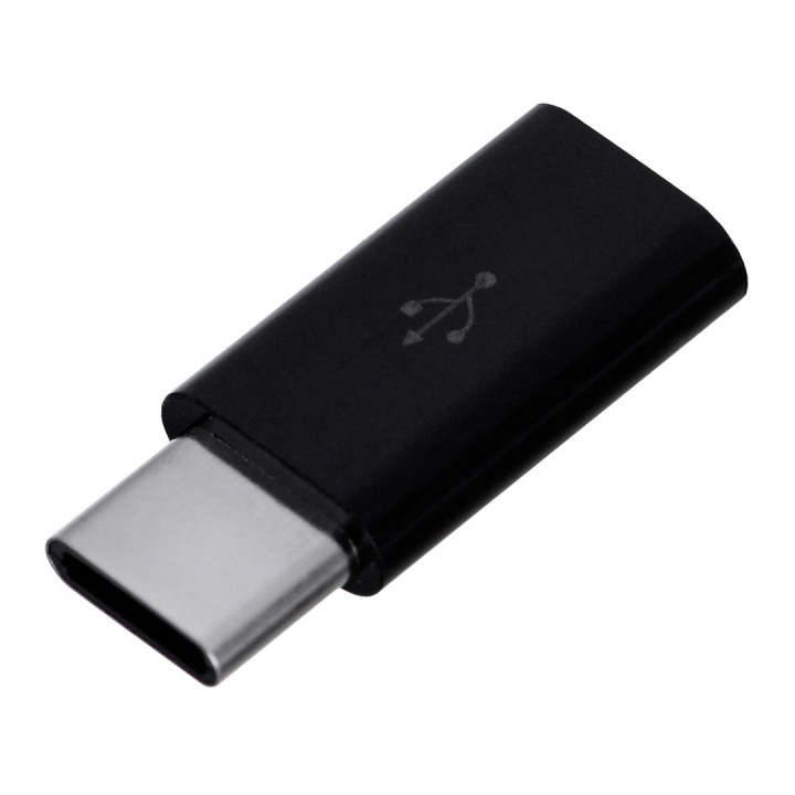 Savio AK-31 / B adattatore interfaccia/genere cavo Micro USB USB 3.1 Typ C nero