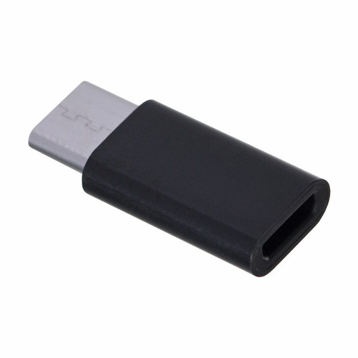 Savio AK-31 / B adattatore interfaccia/genere cavo Micro USB USB 3.1 Typ C nero