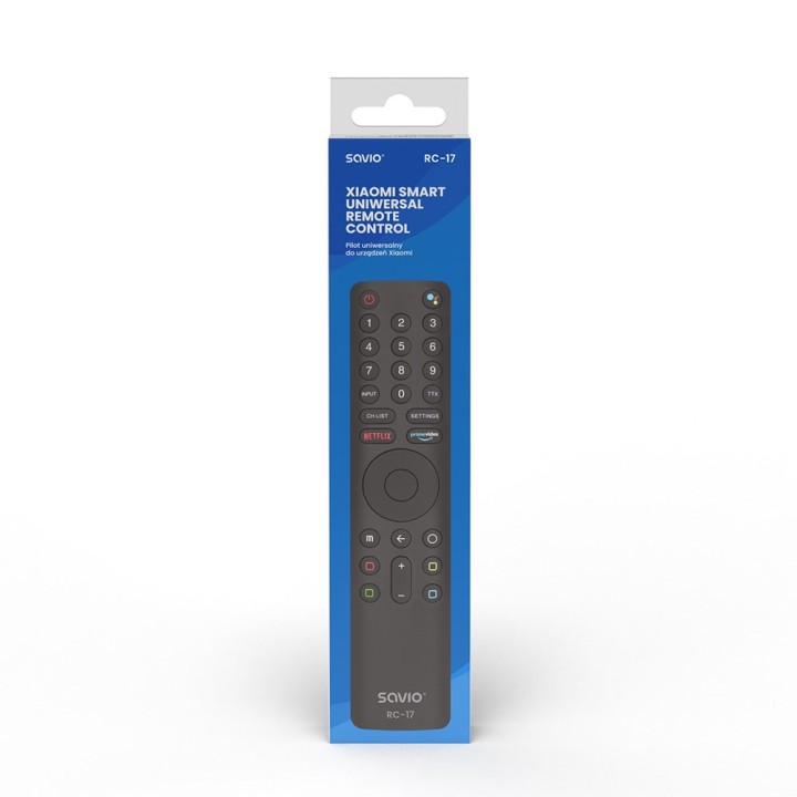 SAVIO RC-17 Telecomando universale/sostitutivo per XIAOMI TV – SMART TV