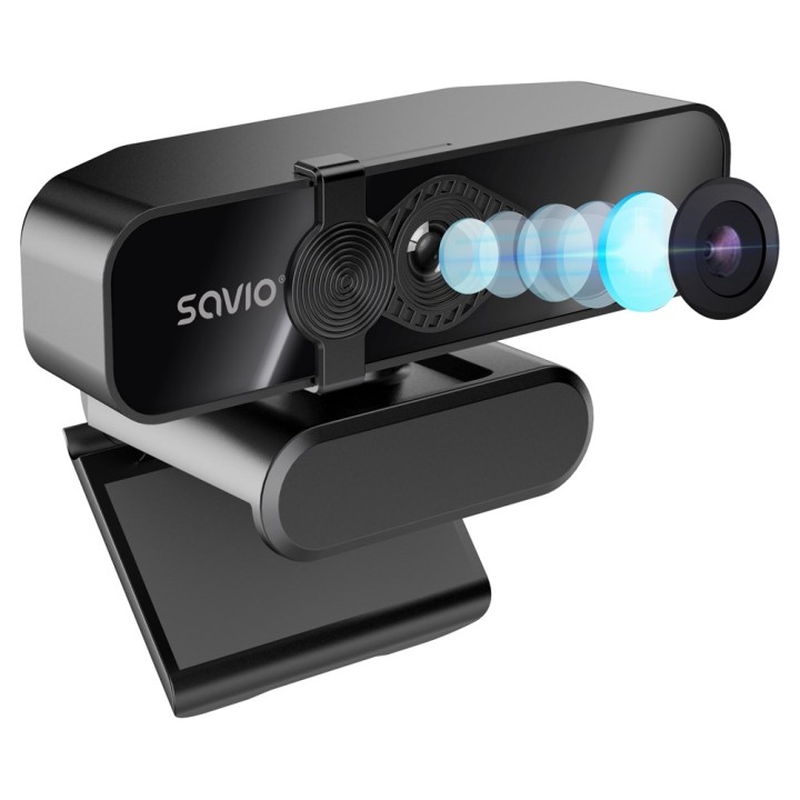 Savio CAK-06 webcam 3840 x 2160 pixel USB nero