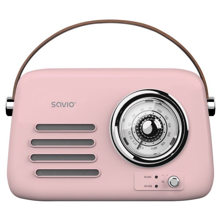 SAVIO RS-03 Radio portatile rosa