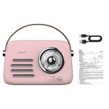 SAVIO RS-03 Radio portatile rosa