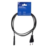 Savio CL-100 cavo di alimentazione nero 1.8 m IEC Type E (3.4 mm 3.1 mm) IEC C7