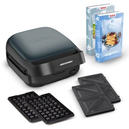 Tefal SW862BF0 piastra per sandwich 700 W nero verde scuro