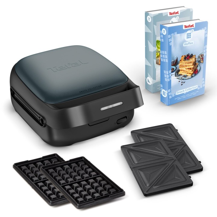 Tefal SW862BF0 piastra per sandwich 700 W nero verde scuro