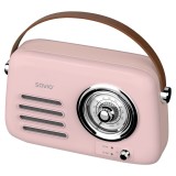 SAVIO RS-03 Radio portatile rosa