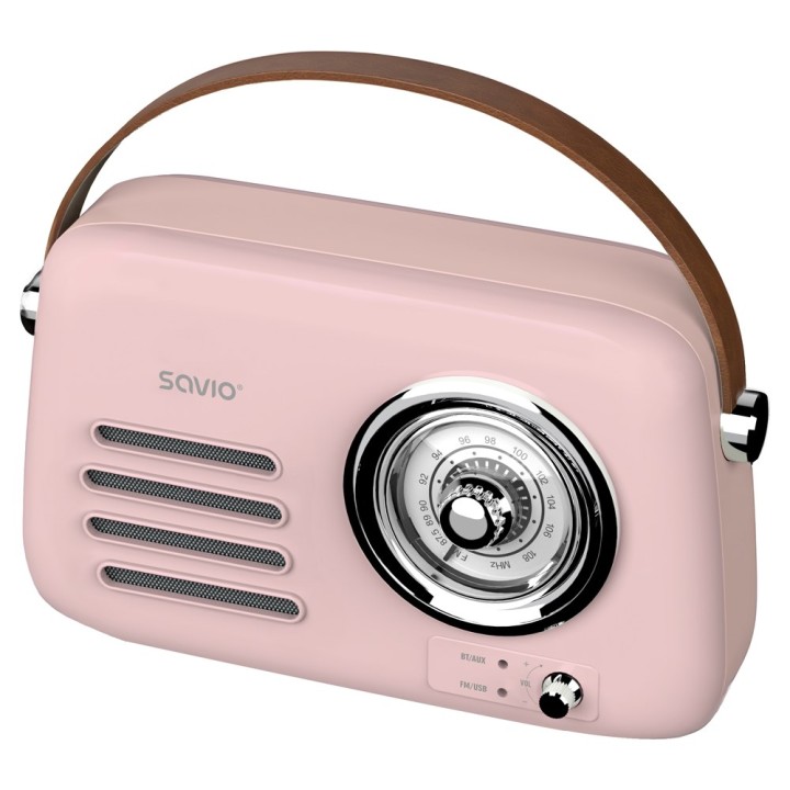 SAVIO RS-03 Radio portatile rosa