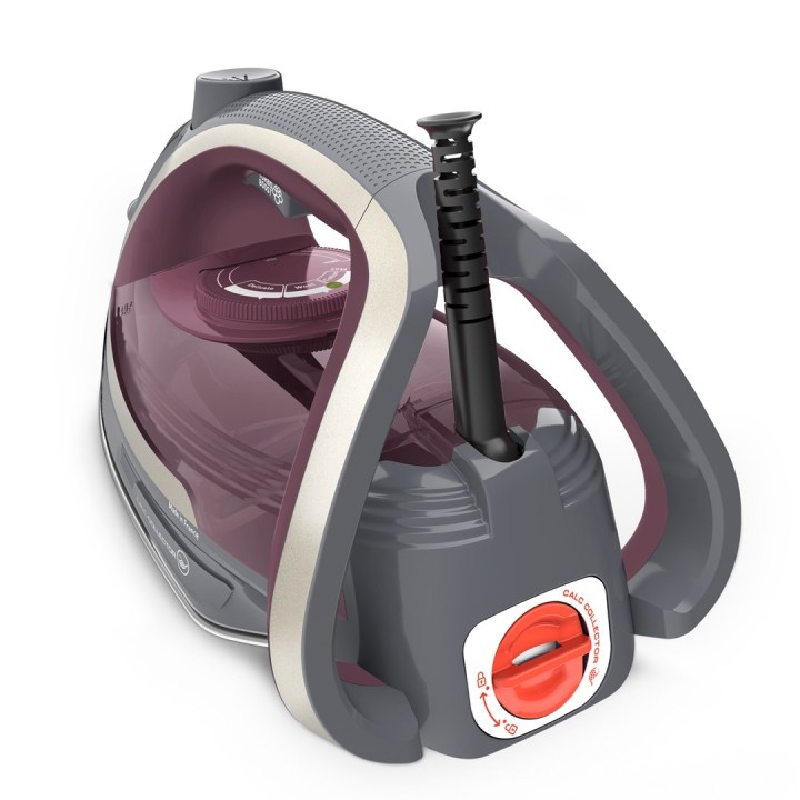 Tefal Ultragliss Anti-Calc Plus FV6840 ferro da stiro a vapore 2800 W viola argento