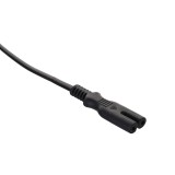 Savio CL-100 cavo di alimentazione nero 1.8 m IEC Type E (3.4 mm 3.1 mm) IEC C7