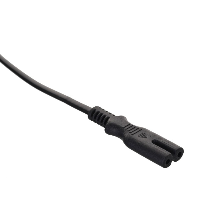 Savio CL-100 cavo di alimentazione nero 1.8 m IEC Type E (3.4 mm 3.1 mm) IEC C7