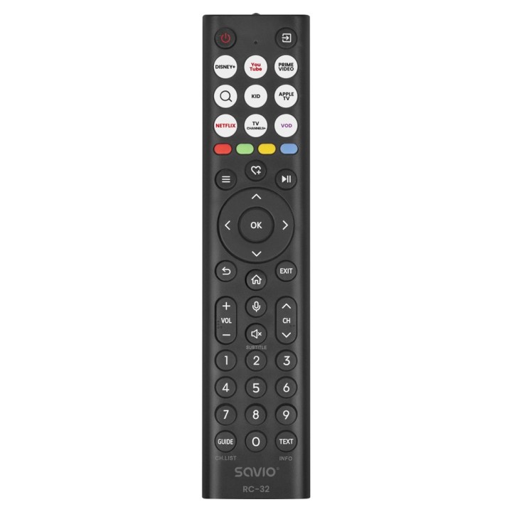 SAVIO RC-32 Telecomando universale/di ricambio per HISENSE TV – SMART TV