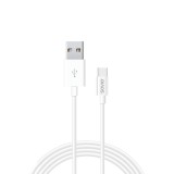 Savio CL-125 USB cavo USB 2.0 1 m USB A USB C Bianco