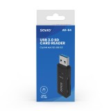 Lettore schede SAVIO SD USB 3.0 AK-64
