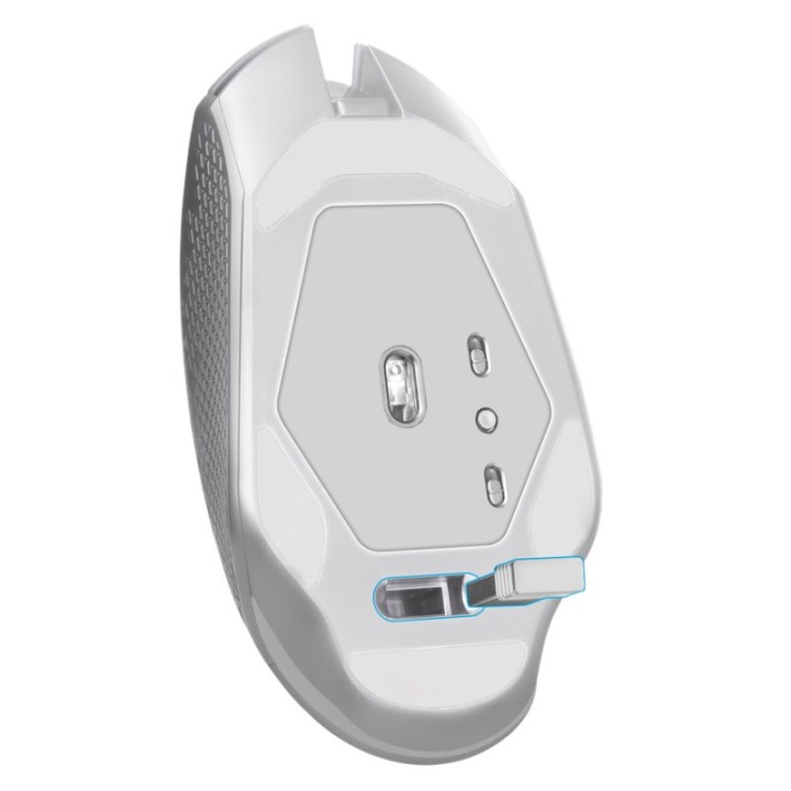 MOUSE DEFENDER GM-514 GLORY OTTICO RF RGB 3200dpi 7P BIANCO
