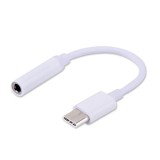 Adattatore audio SAVIO USB Type 3.1 C (M) – Jack 3.5mm (F) bianco AK-35