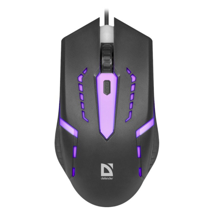 MOUSE DEFENDER FLASH MB-600L OTTICO LED 1200dpi 4P