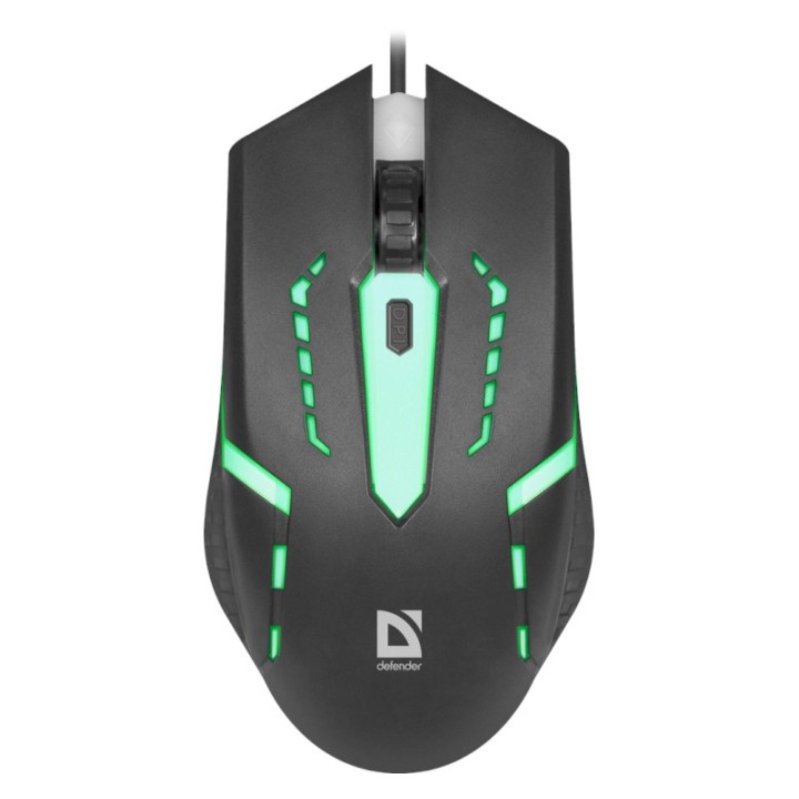 MOUSE DEFENDER FLASH MB-600L OTTICO LED 1200dpi 4P