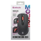 MOUSE DEFENDER NEXUS MS-195 RF SILENT NERO