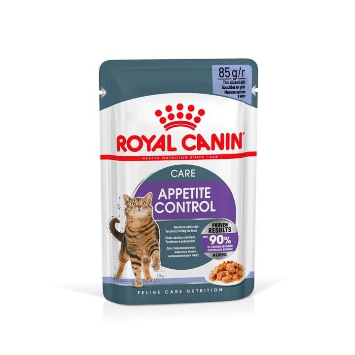 ROYAL CANIN FCN Appetite Control gelatina - cibo umido per gatti adulti - 12x85g