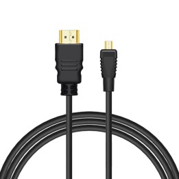 Savio CL-39 HDMI cavo 1 m HDMI Type A (Standard) HDMI Type D (Micro) nero