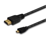 Savio CL-39 HDMI cavo 1 m HDMI Type A (Standard) HDMI Type D (Micro) nero