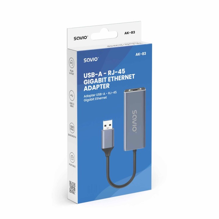 Savio AK-83 Schede/adattatori di interfaccia RJ-45