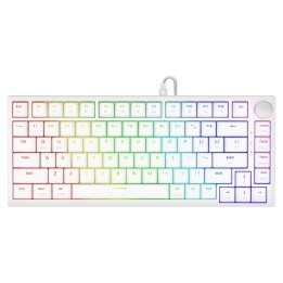 Savio ASTRAL WHITE JADE Tastiera Gaming USB QWERTY US Internazionale