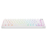 Savio ASTRAL WHITE JADE Tastiera Gaming USB QWERTY US Internazionale
