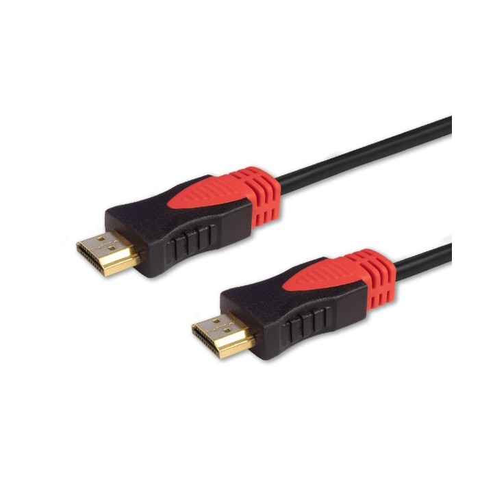 Cavo Savio CL-95 HDMI 1 5 m HDMI Type A (Standard) nero rosso