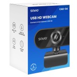 Savio CAK-04 Webcam 720 MP 1280 x 720 pixel USB Nero
