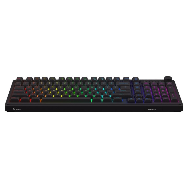 Savio Galaxis Tastiera Gaming USB QWERTY US Inglese Nero